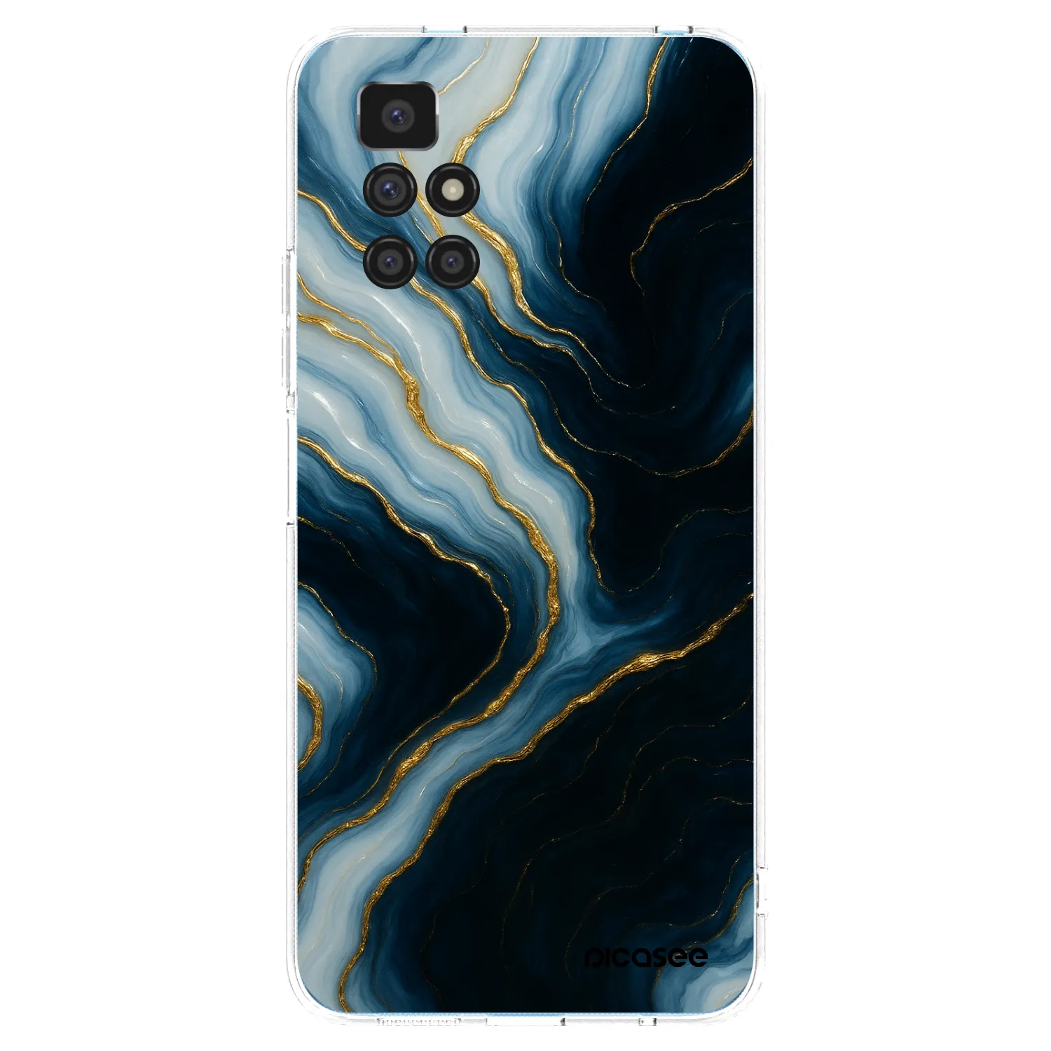 Picasee Xiaomi Redmi 10 Hülle - Transparentes Silikon - Luna