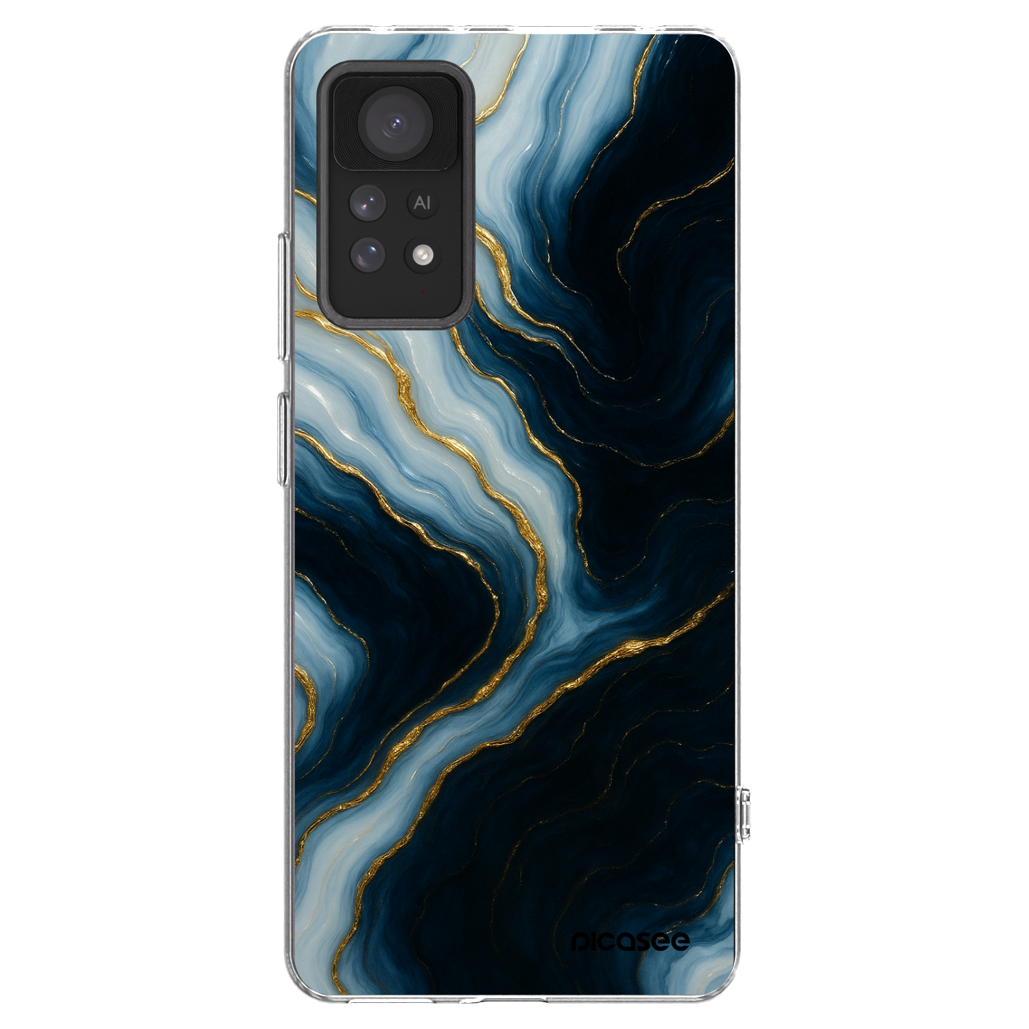 Picasee Xiaomi Redmi Note 11 Pro Hülle - Transparentes Silikon - Luna