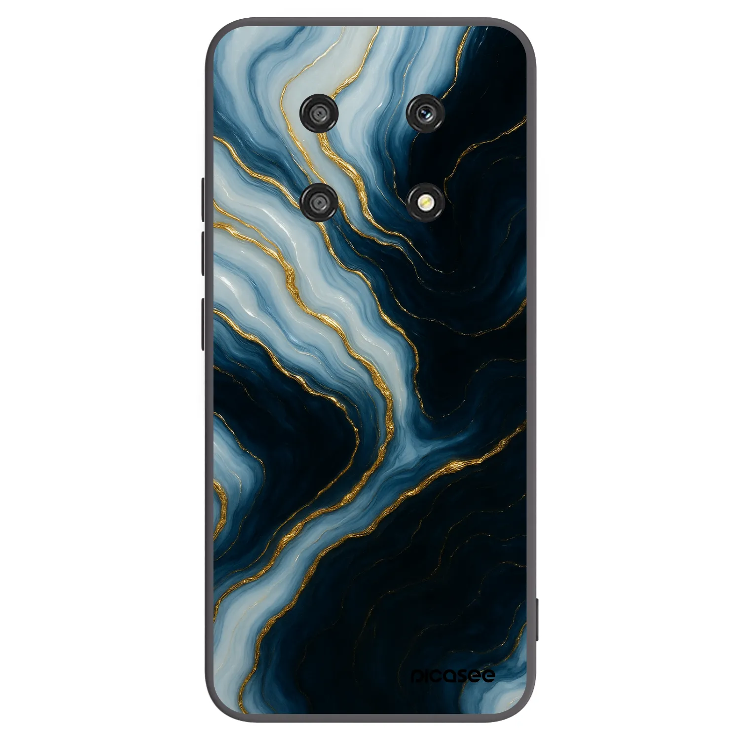 Picasee Honor Magic4 Lite 5G Hülle - Schwarzes Silikon - Luna