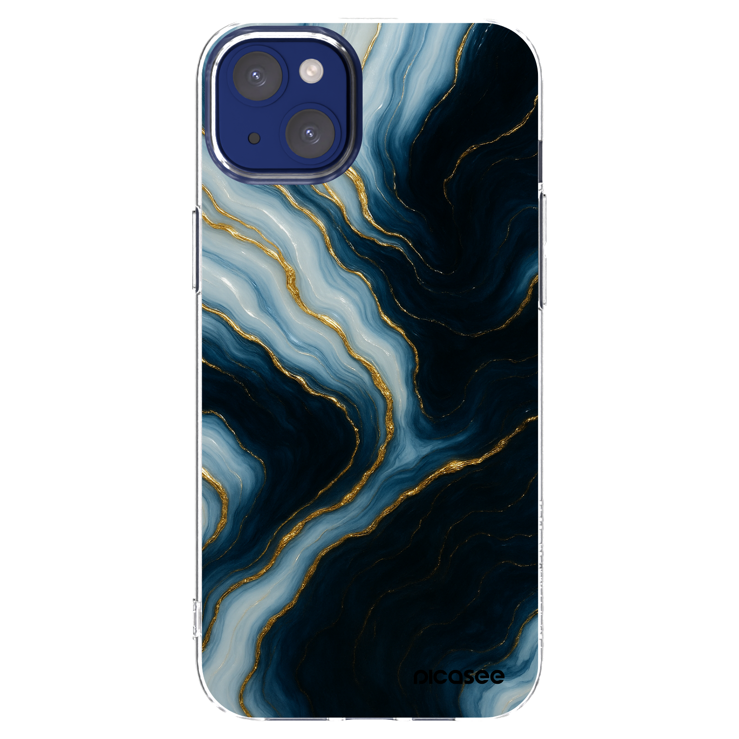 Picasee Apple iPhone 14 Plus Hülle - Transparentes Silikon - Luna