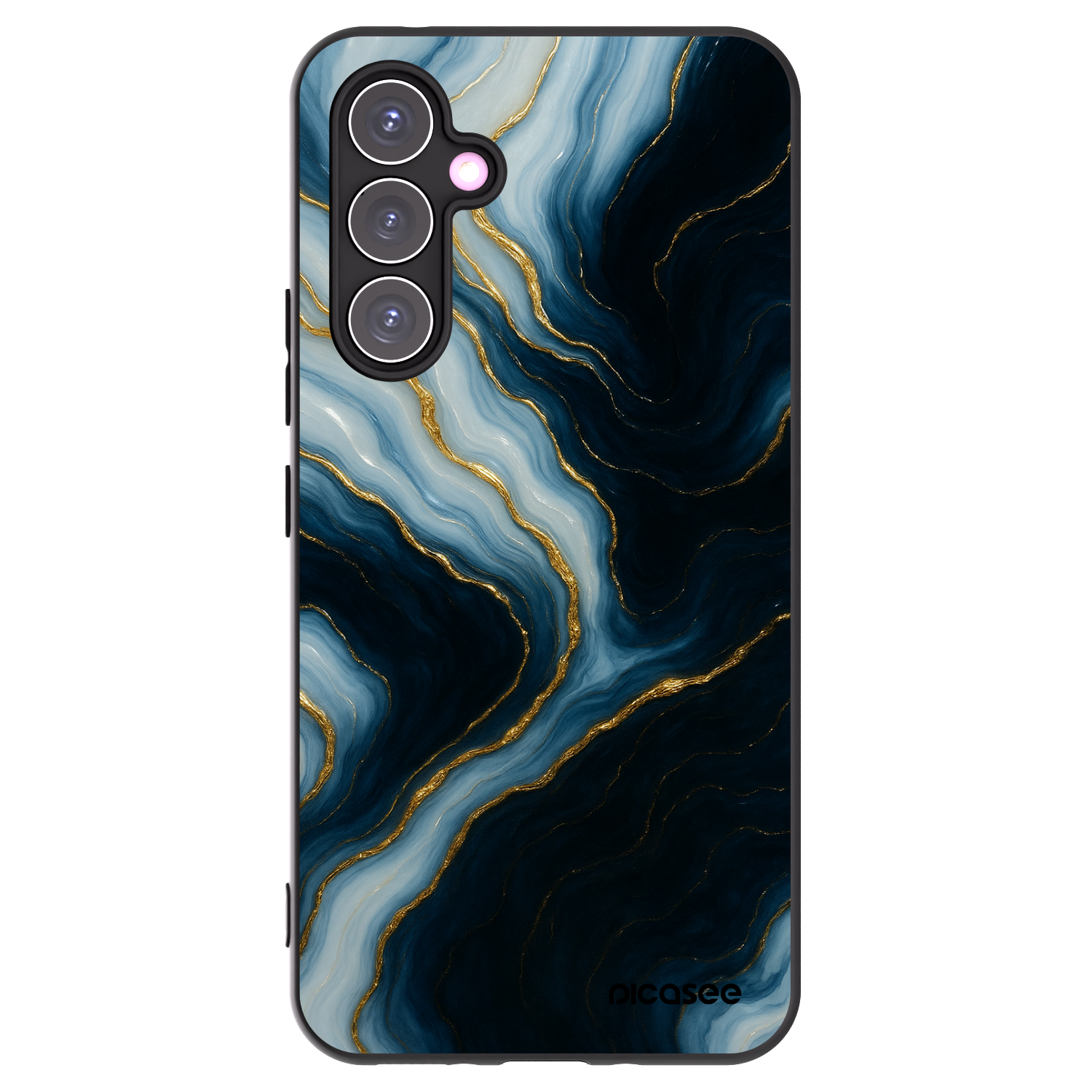 Picasee Samsung Galaxy A54 5G A546B Hülle - Schwarzes Silikon - Luna