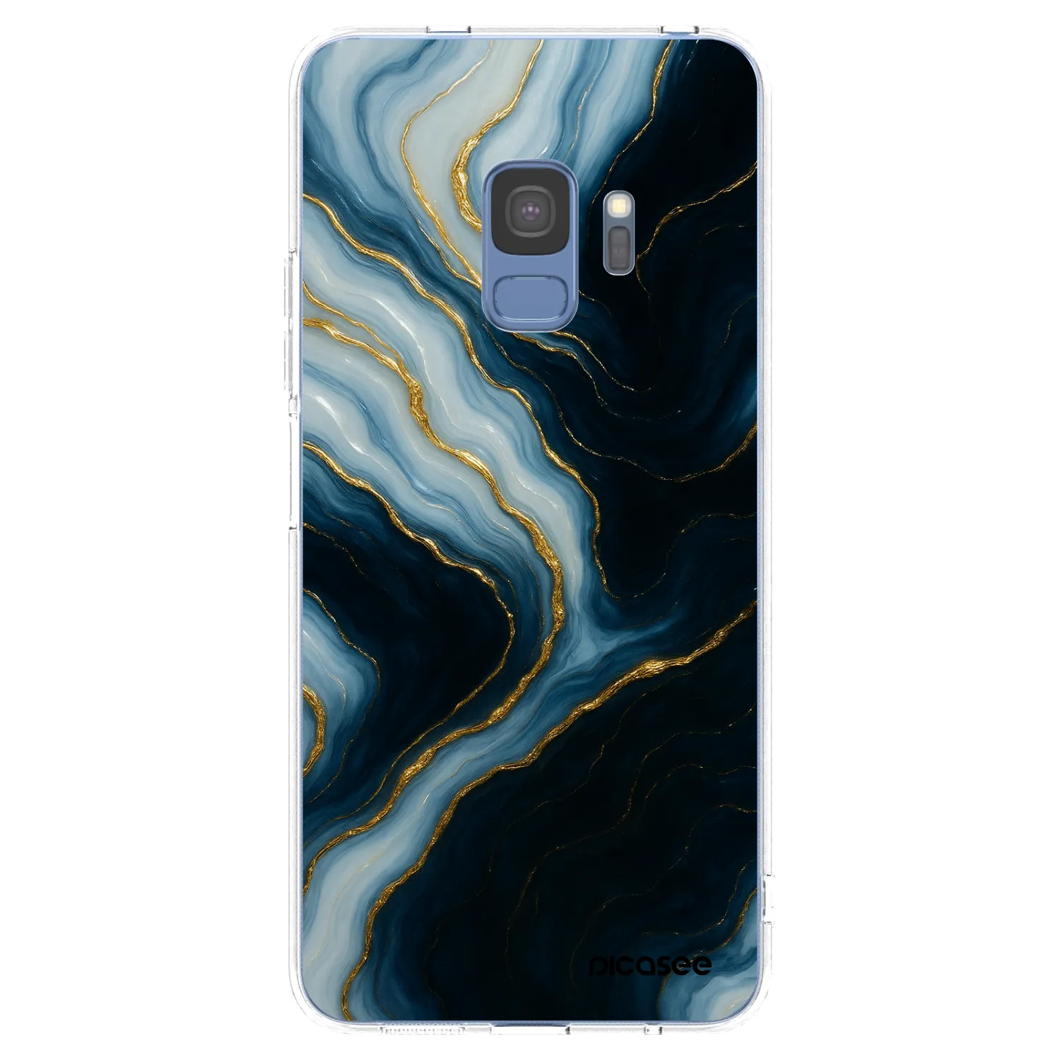 Picasee Samsung Galaxy S9 G960F Hülle - Transparentes Silikon - Luna