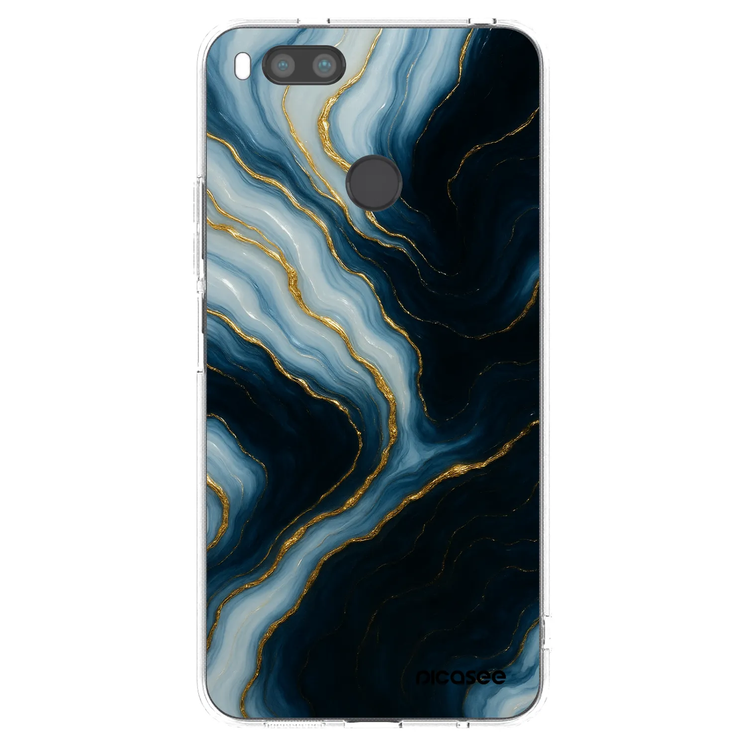 Picasee Xiaomi Mi A1 Global Hülle - Transparentes Silikon - Luna