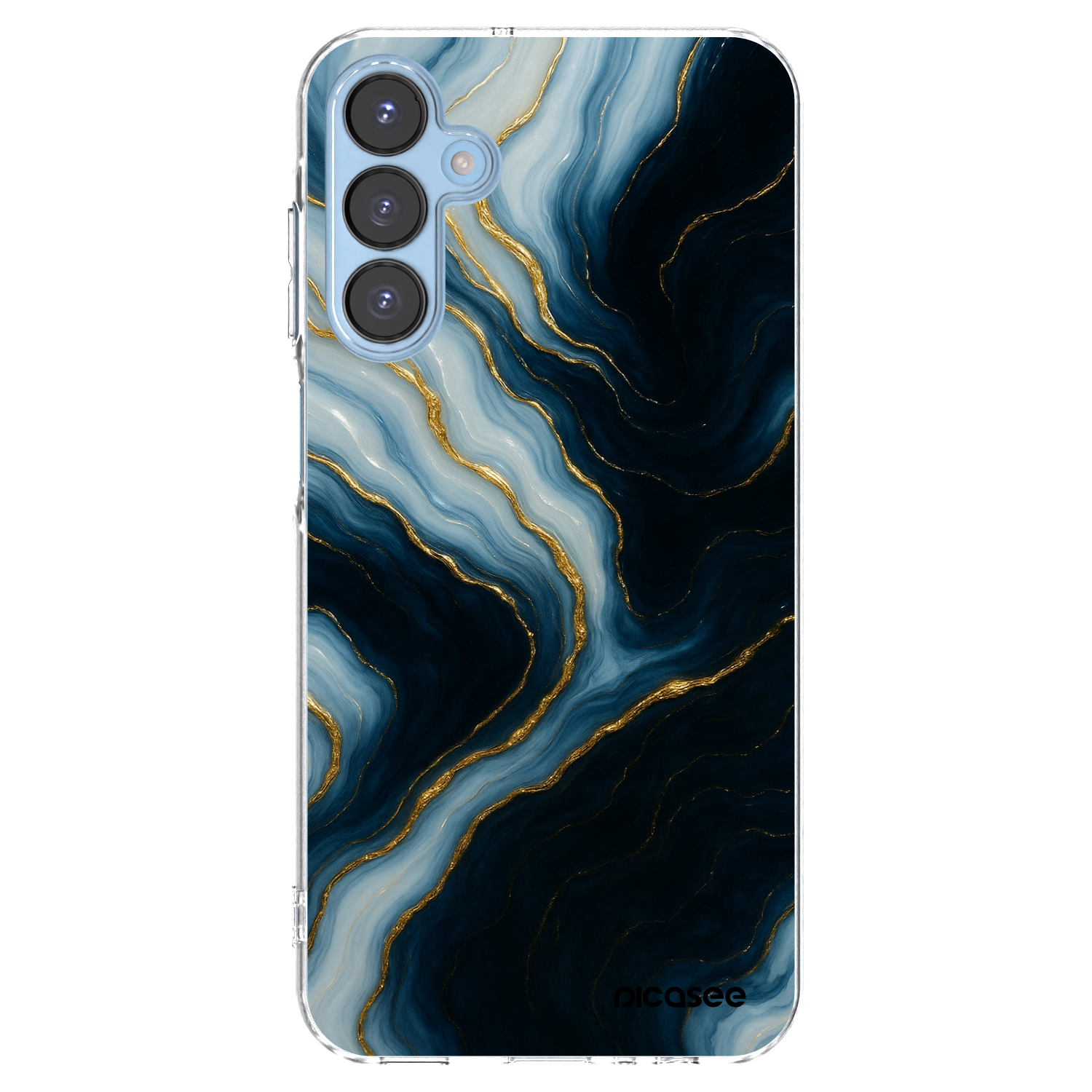 Picasee Samsung Galaxy A15 A156B 5G Hülle - Transparentes Silikon - Luna