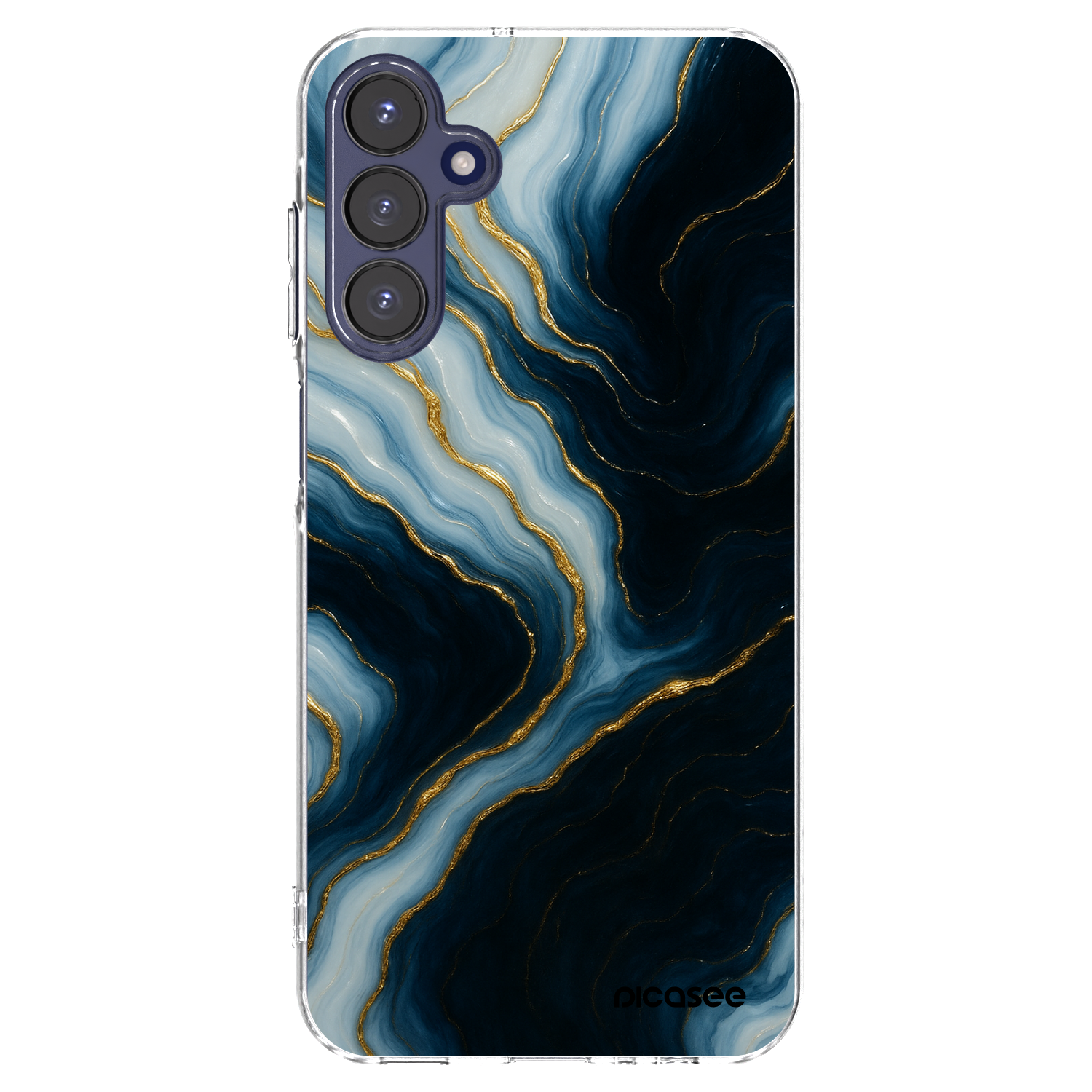 Picasee Samsung Galaxy A15 A155F 4G Hülle - Transparentes Silikon - Luna