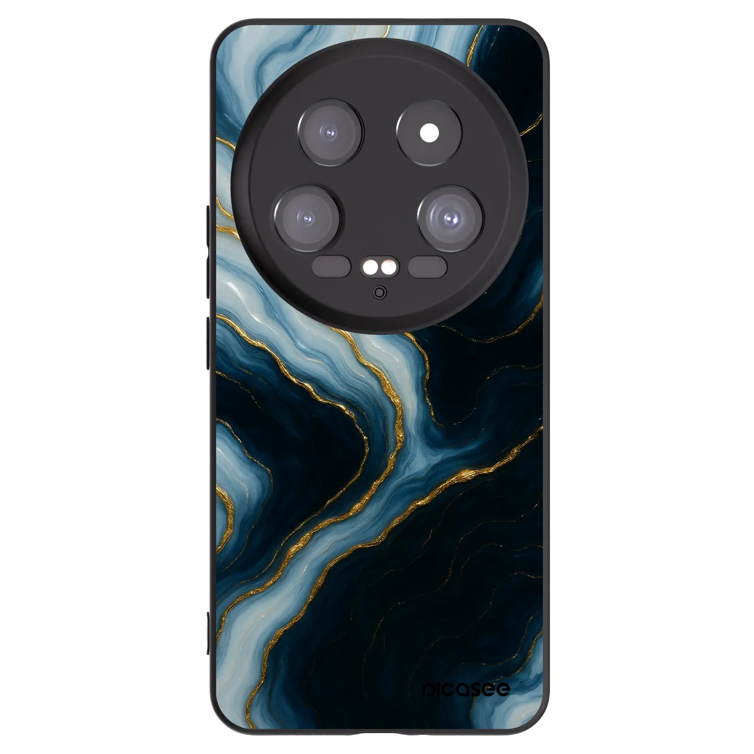 Picasee Xiaomi 14 Ultra Hülle - Schwarzes Silikon - Luna