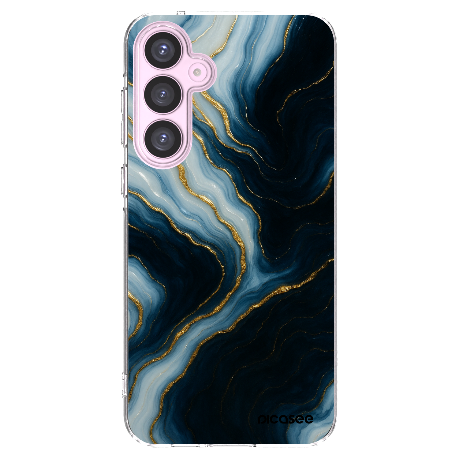 Picasee Samsung Galaxy A55 5G A556B Hülle - Transparentes Silikon - Luna