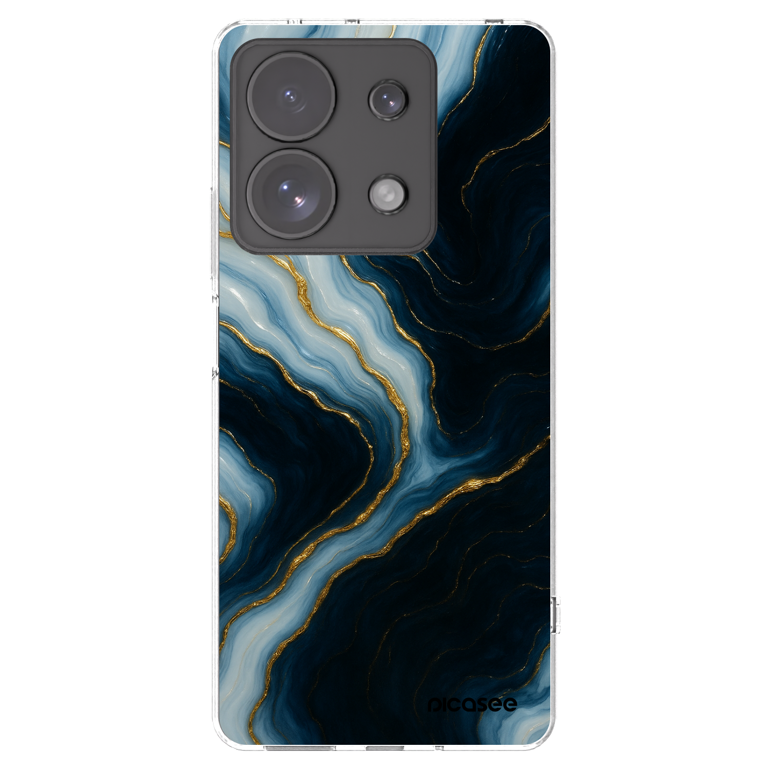 Picasee Xiaomi Redmi Note 13 Pro 4G Hülle - Transparentes Silikon - Luna