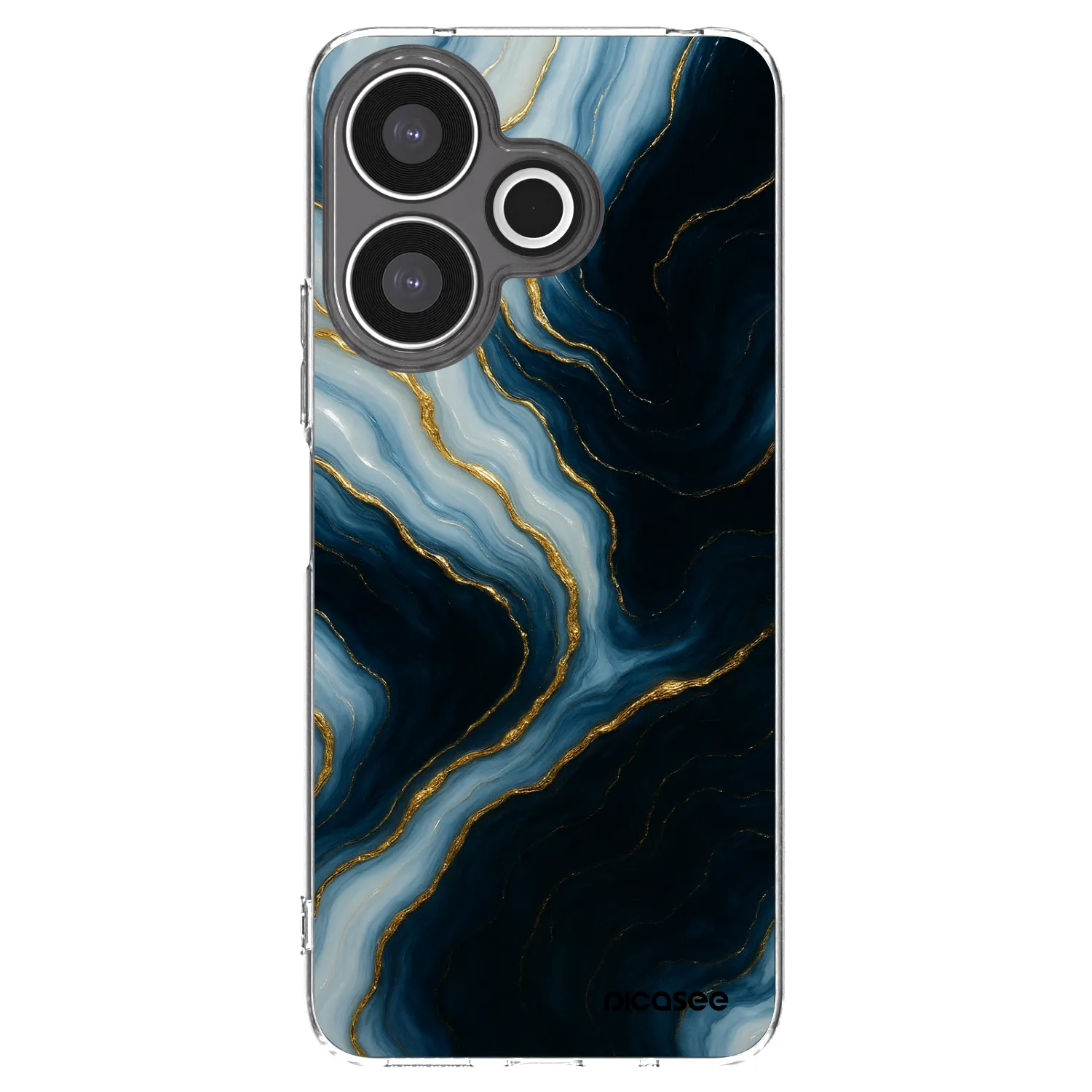 Picasee Xiaomi Redmi 13 4G Hülle - Transparentes Silikon - Luna