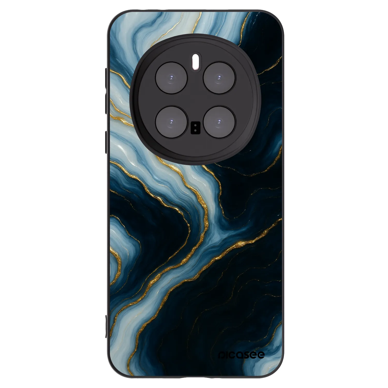 Picasee Honor Magic7 Pro 5G Hülle - Schwarzes Silikon - Luna