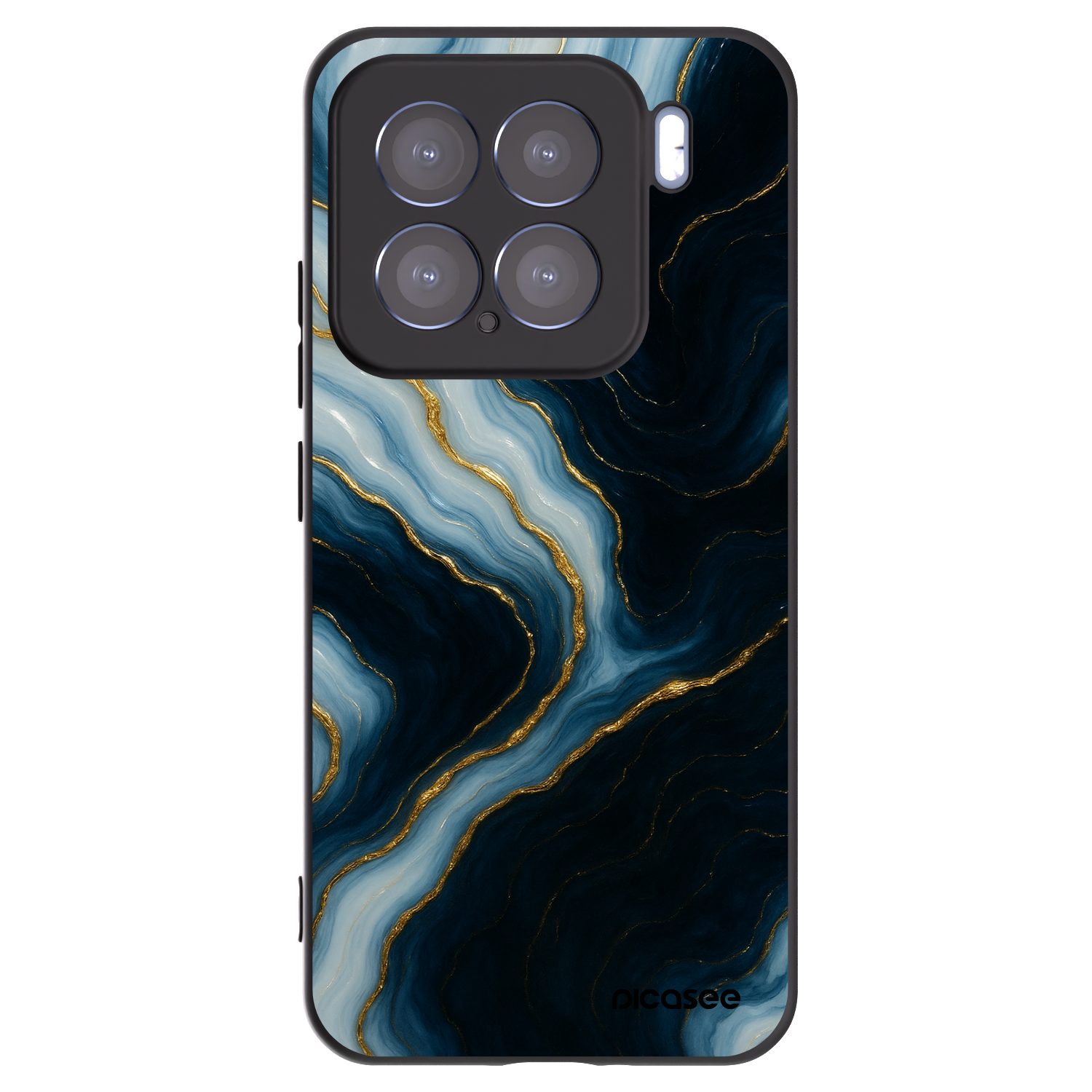 Picasee Xiaomi 15 Hülle - Schwarzes Silikon - Luna