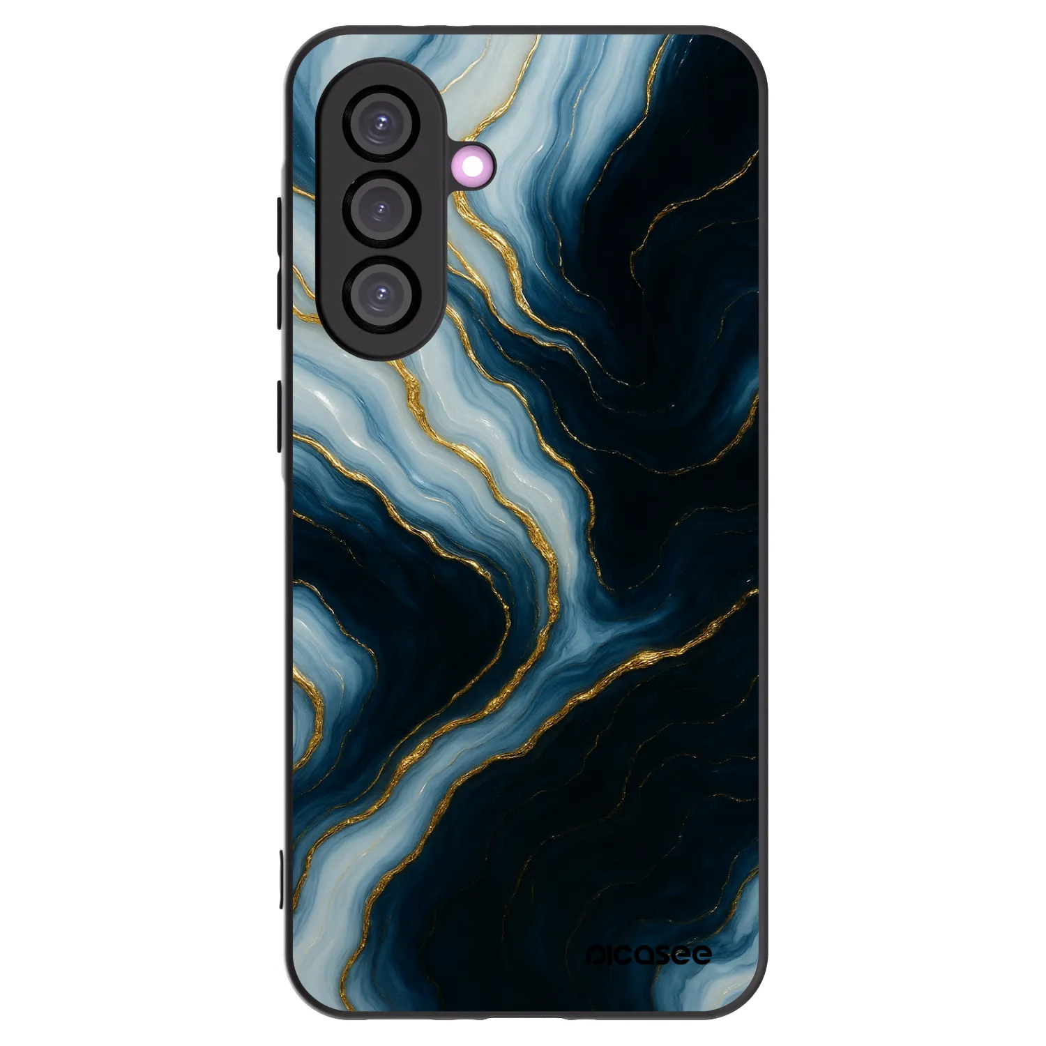 Picasee Samsung Galaxy A56 5G A566B Hülle - Schwarzes Silikon - Luna