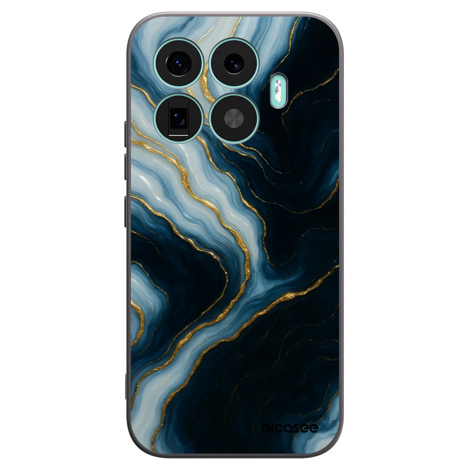 Picasee Xiaomi 17T Hülle - Schwarzes Silikon - Luna
