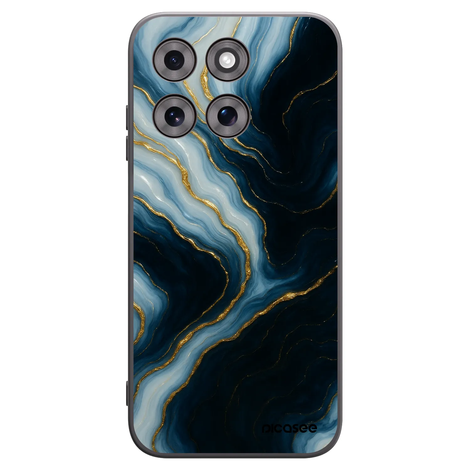 Picasee Motorola Moto G77 Hülle - Schwarzes Silikon - Luna