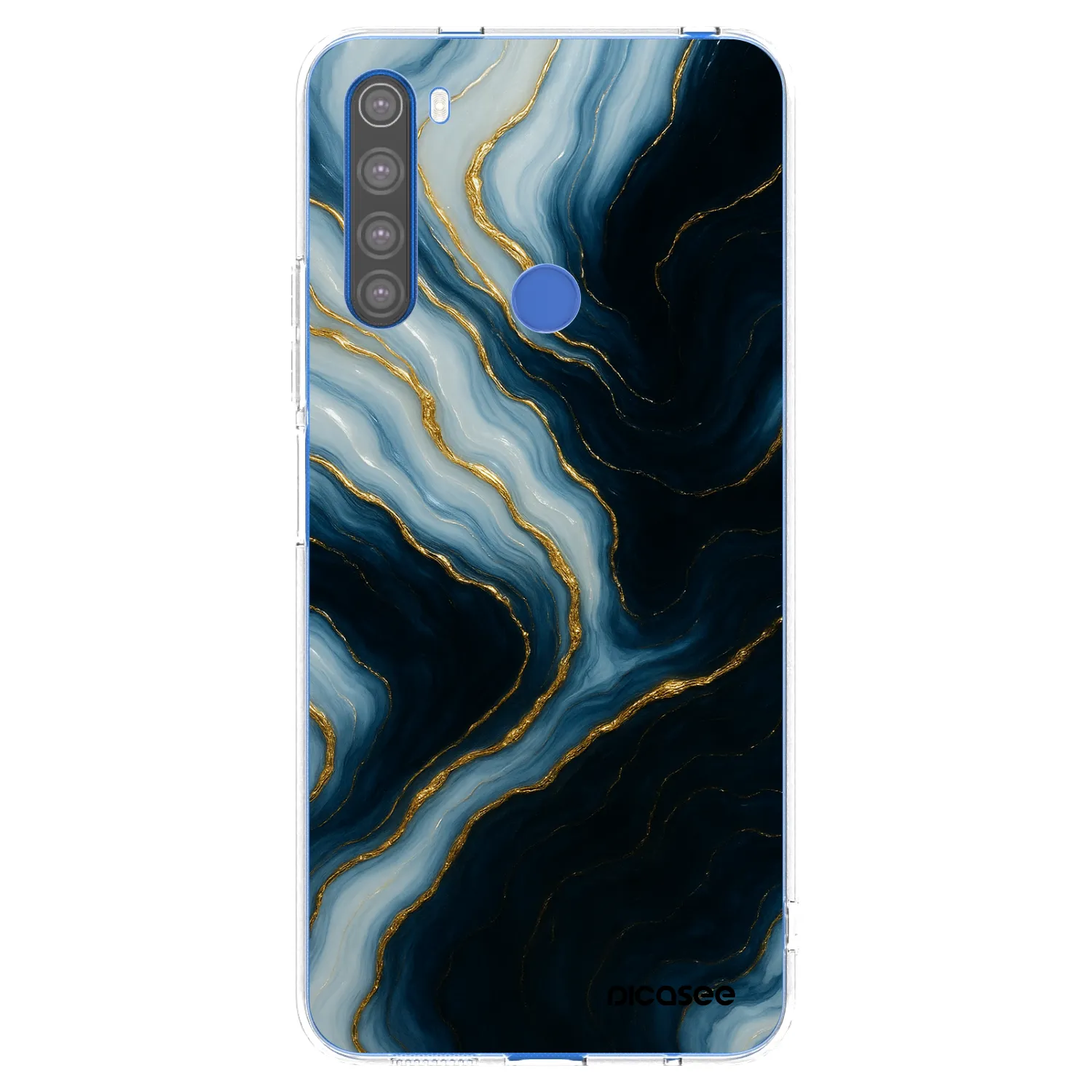 Picasee Xiaomi Redmi Note 8T Hülle - Transparentes Silikon - Luna