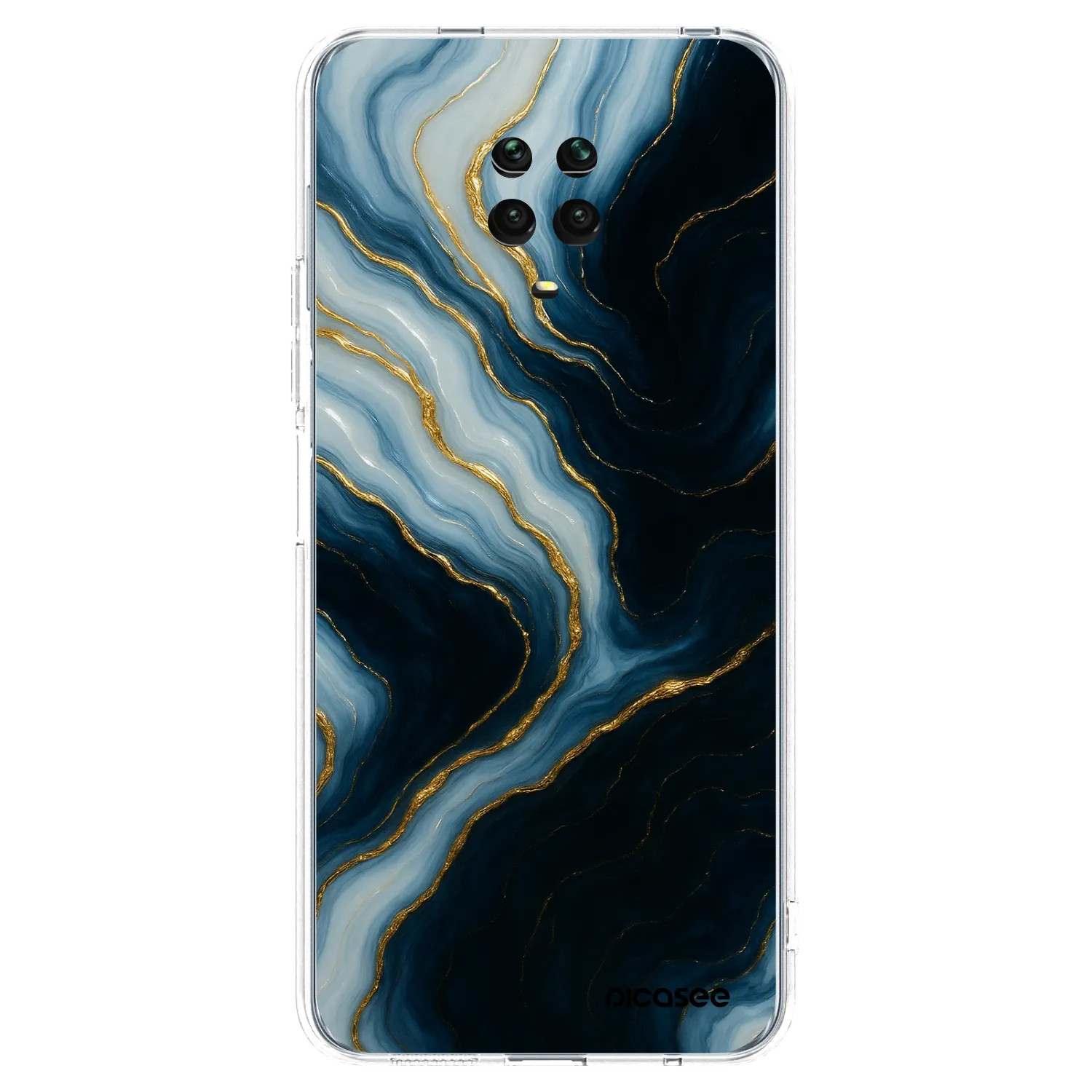 Picasee Xiaomi Redmi Note 9 Pro Hülle - Transparentes Silikon - Luna