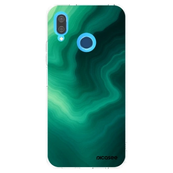 Picasee Huawei P20 Lite Hülle - Transparentes Silikon - Malachite