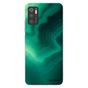 Picasee Xiaomi Poco M3 Pro 5G Hülle - Transparentes Silikon - Malachite