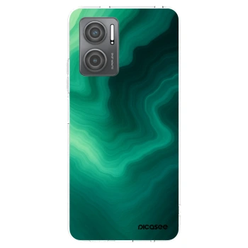 Picasee Xiaomi Redmi 10 5G Hülle - Transparentes Silikon - Malachite