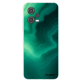 Picasee Xiaomi Poco X5 Hülle - Transparentes Silikon - Malachite