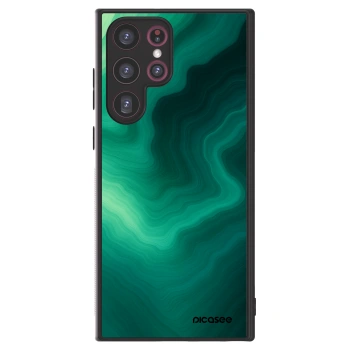 Picasee ULTIMATE CASE PowerShare für Samsung Galaxy S22 Ultra 5G - Malachite