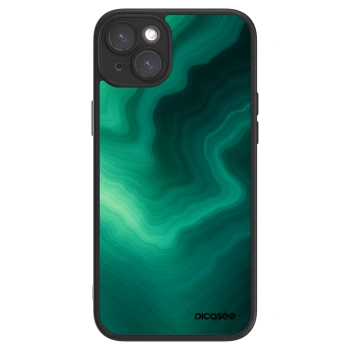 Picasee ULTIMATE CASE für Apple iPhone 15 Plus - Malachite