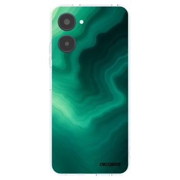 Picasee Realme 10 4G Hülle - Transparentes Silikon - Malachite