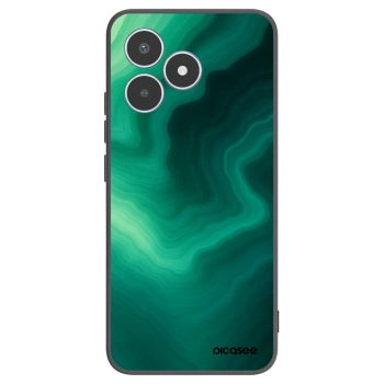 Picasee Realme C53 Hülle - Schwarzes Silikon - Malachite