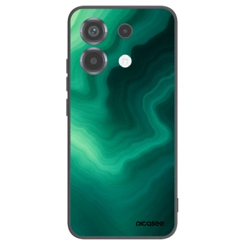 Picasee Xiaomi Poco X6 Hülle - Schwarzes Silikon - Malachite
