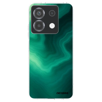 Picasee Xiaomi Poco X6 Hülle - Transparentes Silikon - Malachite