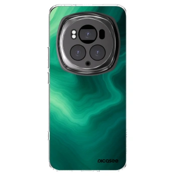 Picasee Honor Magic6 Pro Hülle - Transparentes Silikon - Malachite