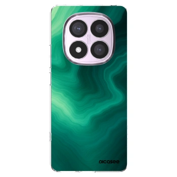 Picasee Xiaomi Redmi Note 14 Pro 5G Hülle - Transparentes Silikon - Malachite