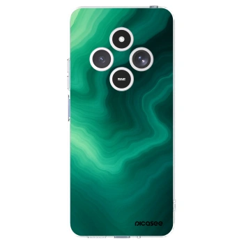 Picasee Xiaomi Redmi 14C Hülle - Transparentes Silikon - Malachite