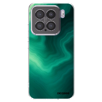 Picasee Xiaomi 15 Hülle - Transparentes Silikon - Malachite