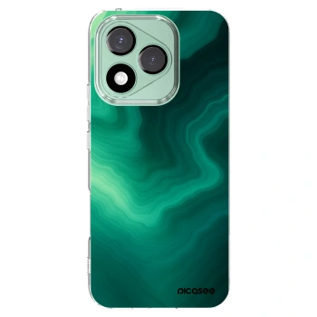 Picasee Honor 400 Lite 5G Hülle - Transparentes Silikon - Malachite