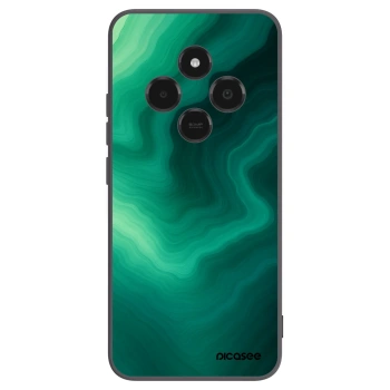 Picasee Xiaomi Poco C75 Hülle - Schwarzes Silikon - Malachite