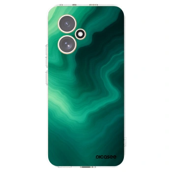 Picasee Honor 400 5G Hülle - Transparentes Silikon - Malachite