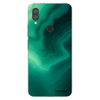 Picasee Xiaomi Redmi 7 Hülle - Transparentes Silikon - Malachite