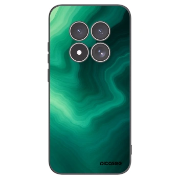 Picasee Xiaomi Redmi Note 15 Pro 4G Hülle - Schwarzes Silikon - Malachite