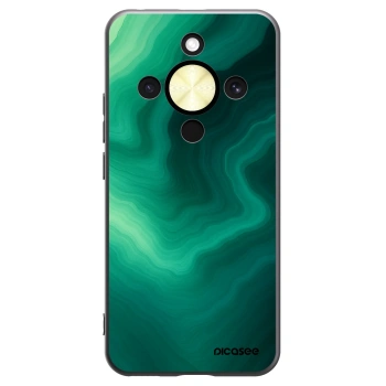 Picasee Honor Magic8 Lite 5G Hülle - Schwarzes Silikon - Malachite