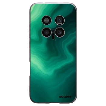 Picasee Honor Magic8 Pro 5G Hülle - Schwarzes Silikon - Malachite