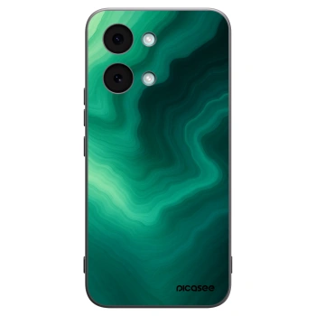 Picasee Xiaomi Poco X8 Pro Max Hülle - Schwarzes Silikon - Malachite