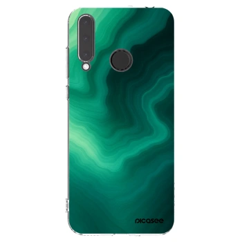 Picasee Honor 20 Lite Hülle - Transparentes Silikon - Malachite