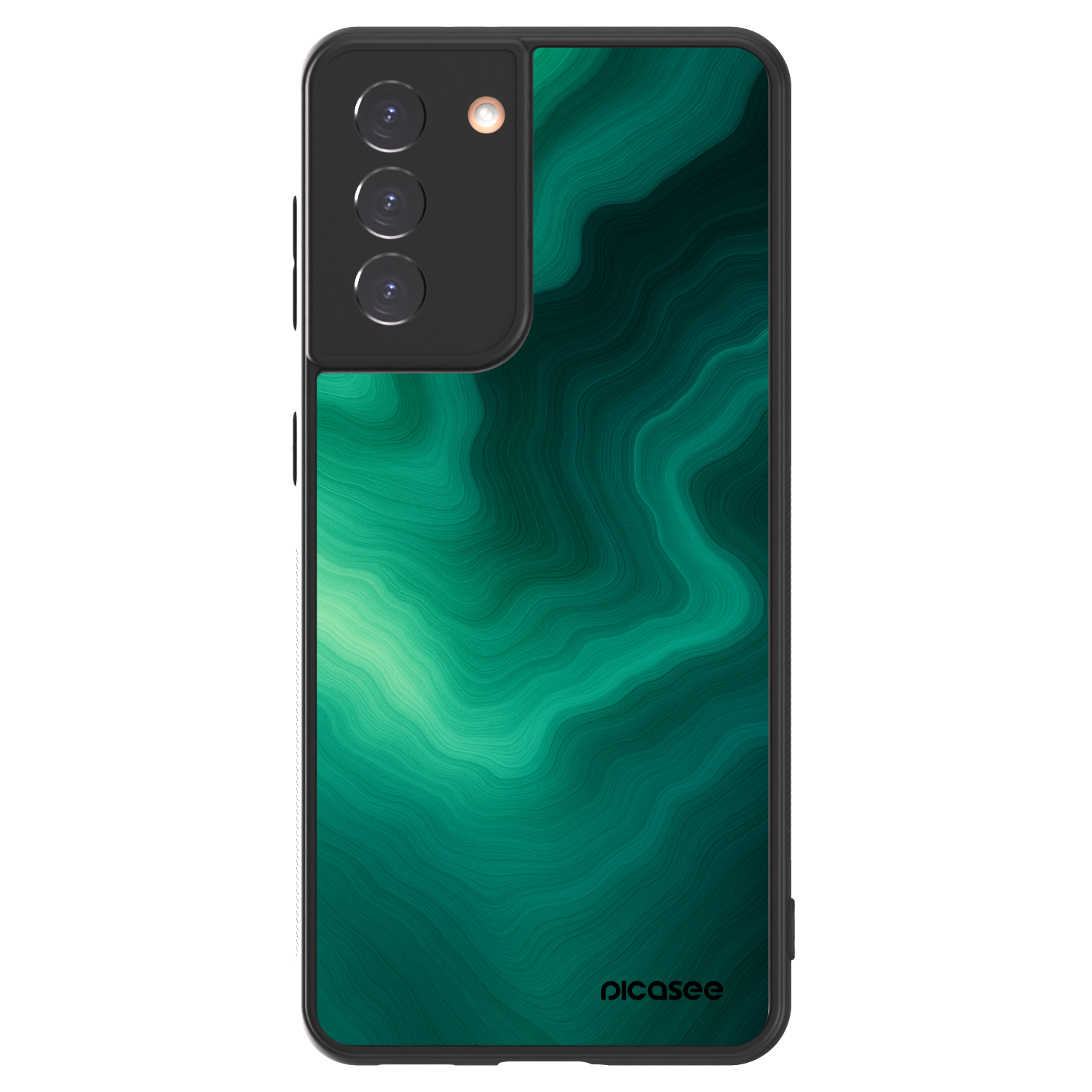 Picasee ULTIMATE CASE für Samsung Galaxy S21 5G G991B - Malachite