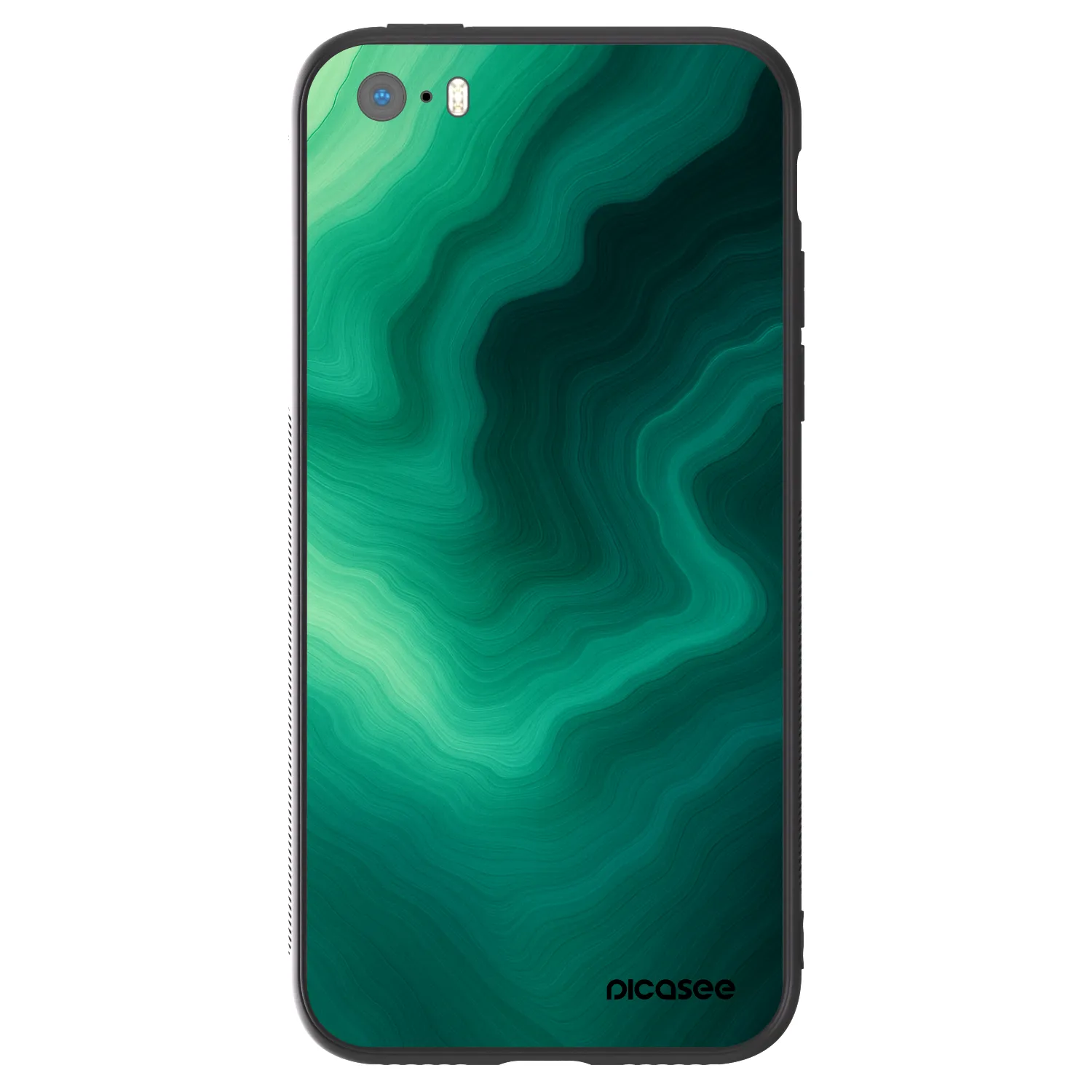Picasee ULTIMATE CASE für Apple iPhone 5/5S/SE - Malachite