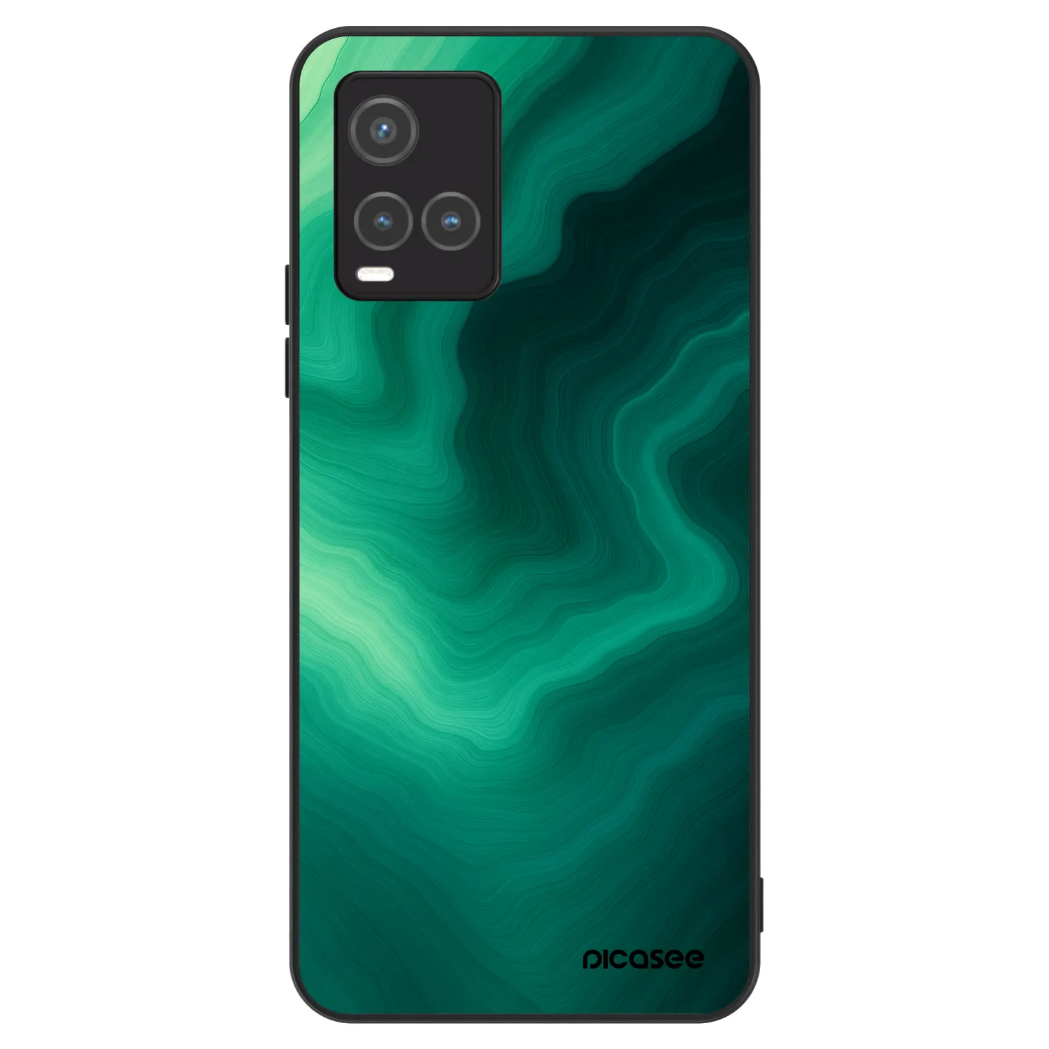 Picasee ULTIMATE CASE für Vivo Y33s - Malachite