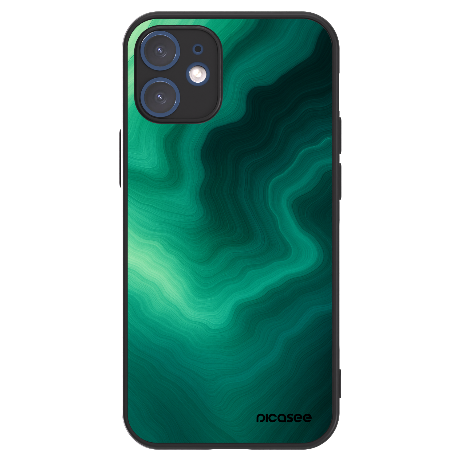 Picasee ULTIMATE CASE MagSafe für Apple iPhone 12 mini - Malachite