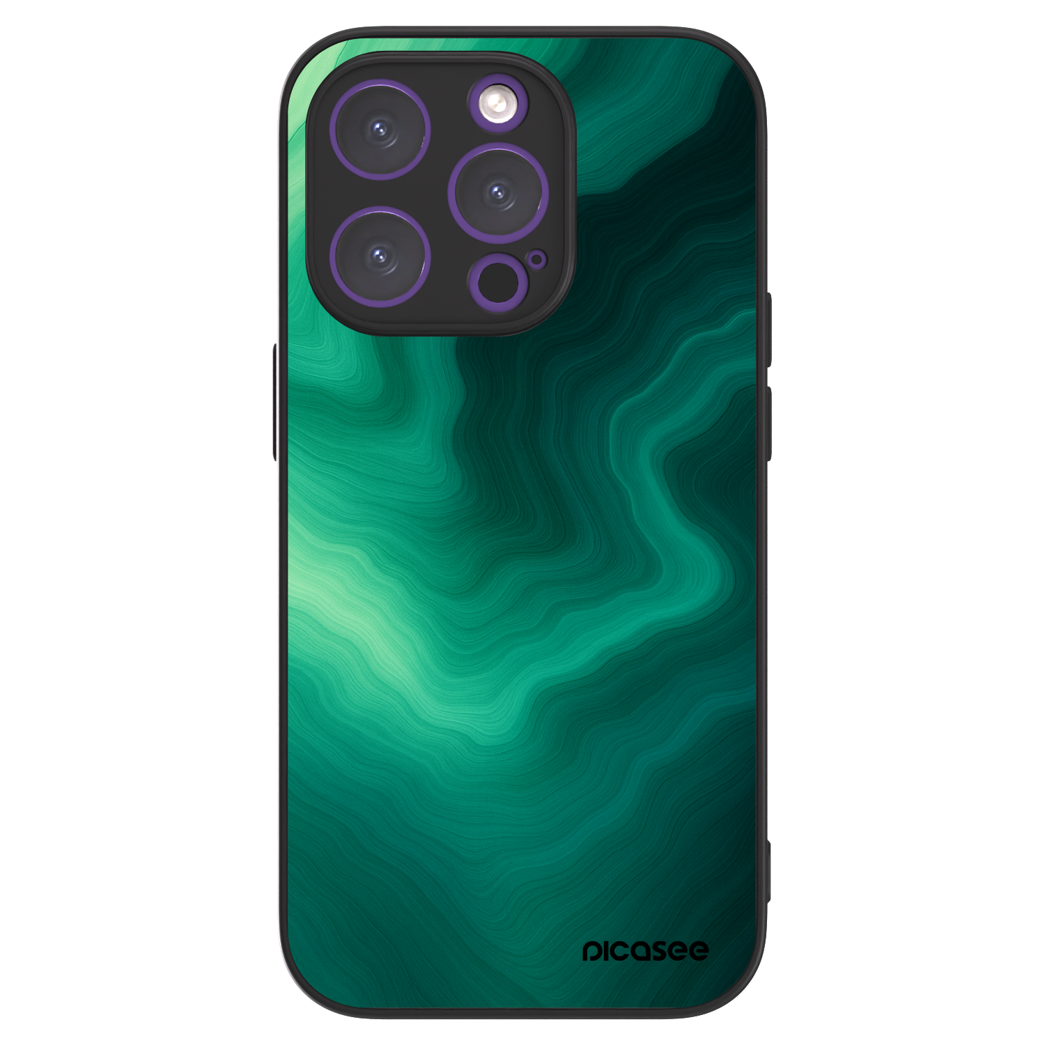 Picasee ULTIMATE CASE MagSafe für Apple iPhone 14 Pro - Malachite