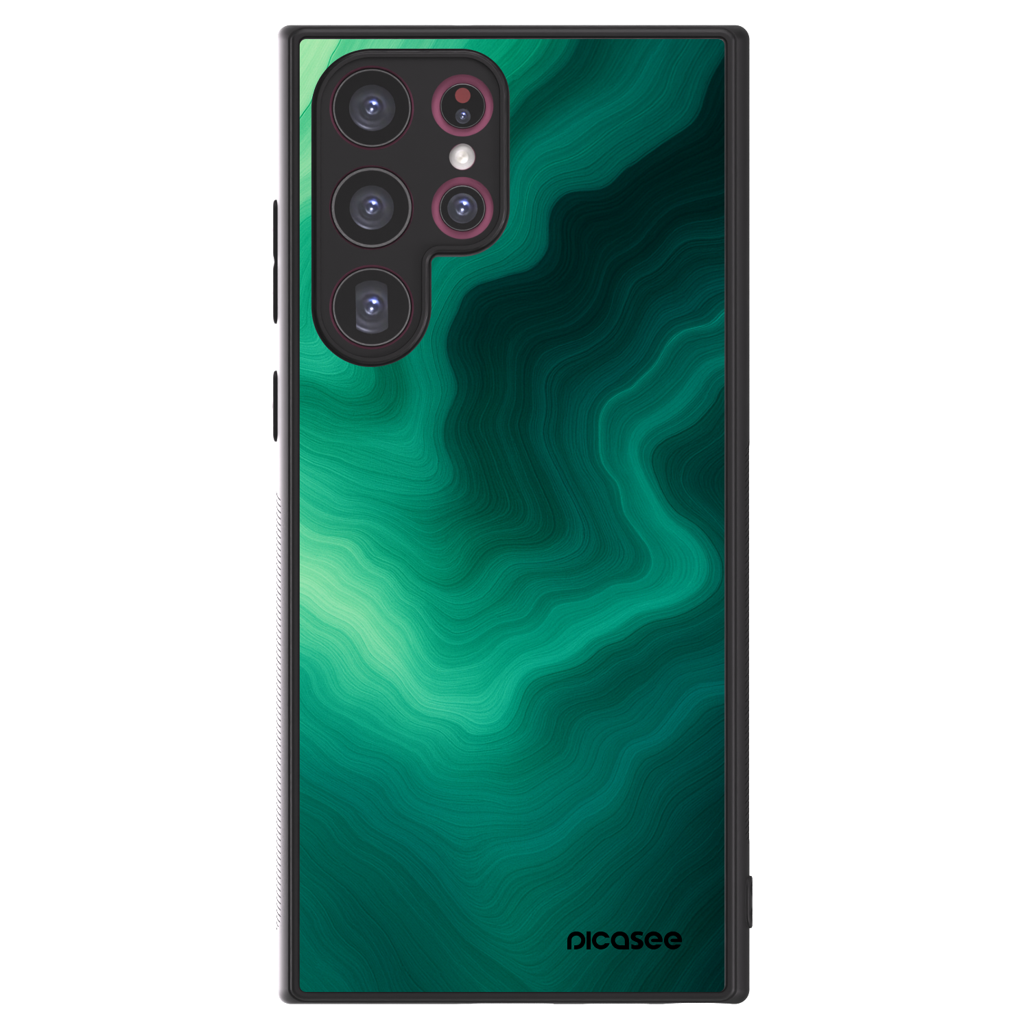 Picasee ULTIMATE CASE PowerShare für Samsung Galaxy S22 Ultra 5G - Malachite