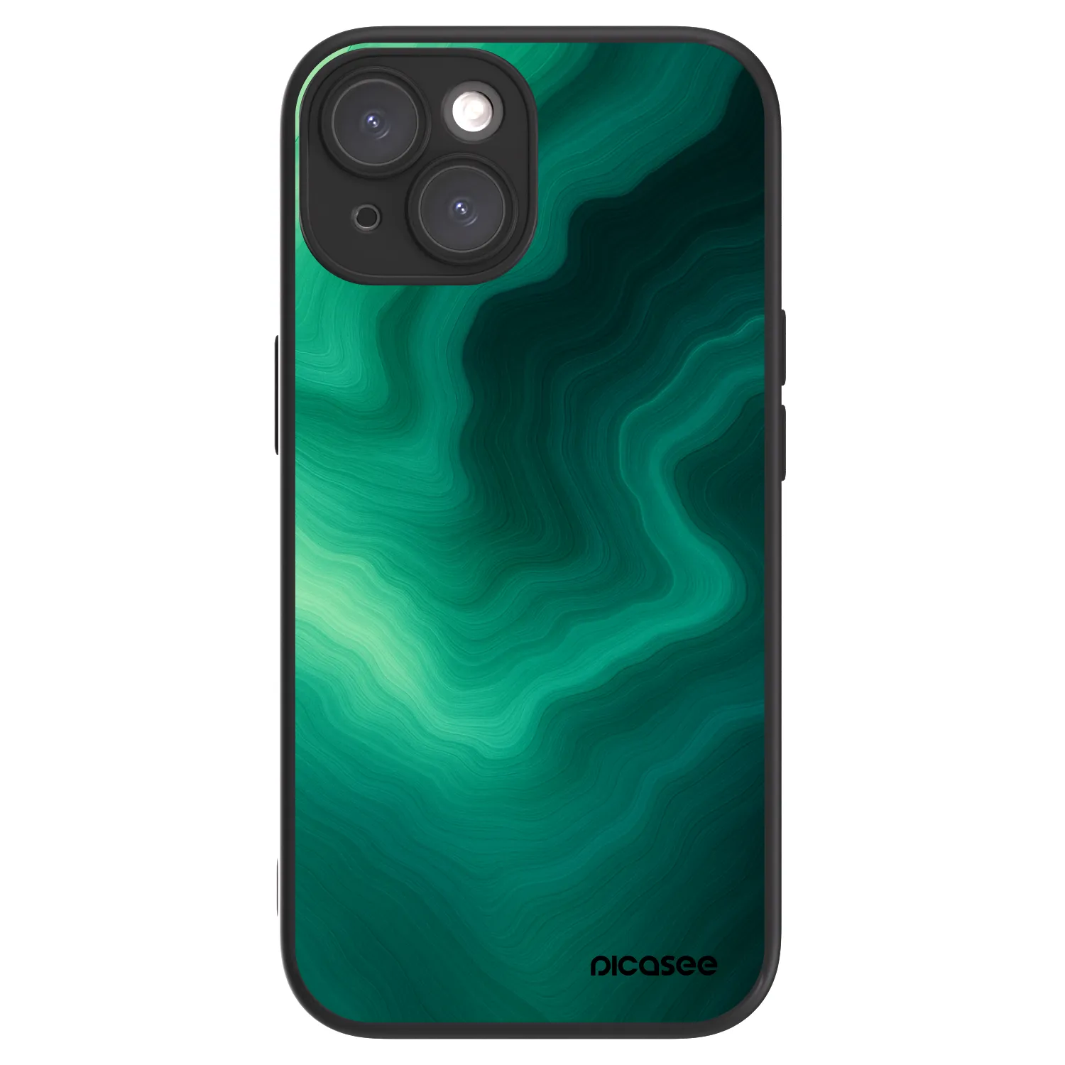 Picasee ULTIMATE CASE MagSafe für Apple iPhone 15 - Malachite